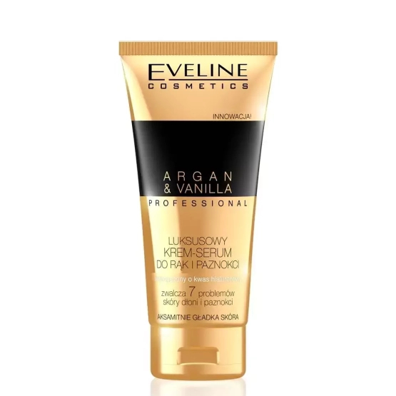 Eveline Cosmetics Argan&Vanilla luksusowy krem-serum do rąk i paznokci 100ml