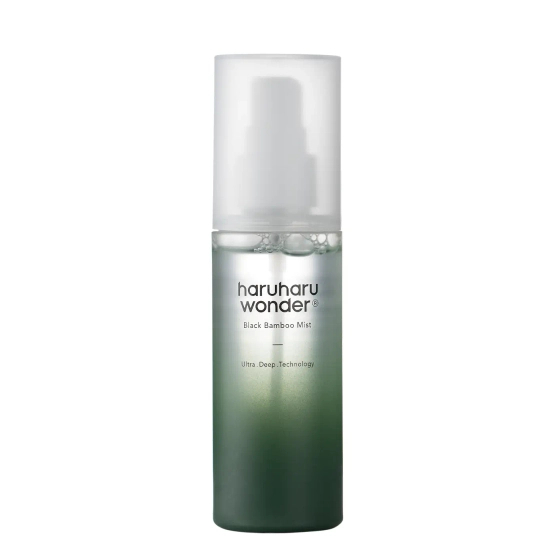 Haruharu Wonder Black Bamboo Mist Nawilżająca Mgiełka do Twarzy z Ekstraktem z Liści Bambusa 80ml