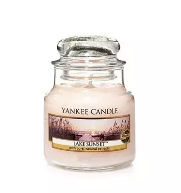 Yankee Candle ŚWIECA W SŁOIKU MAŁA Lake Sunset