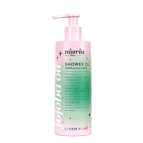 niuviu Green Reset Olejek pod prysznic miętowy 300ml