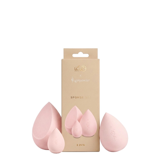 LOVRO Sponge Set zestaw 3 gąbeczek do makijażu