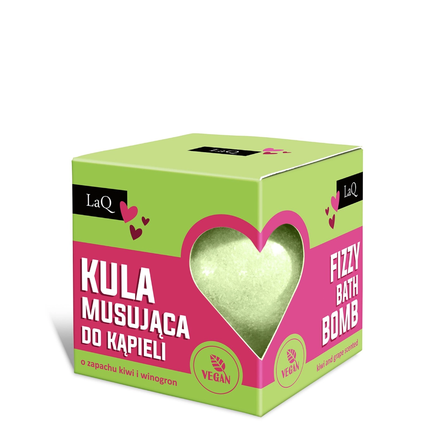 LaQ Kula do kąpieli KIWI I WINOGRONO Fizzy Bath Bomb 135 g