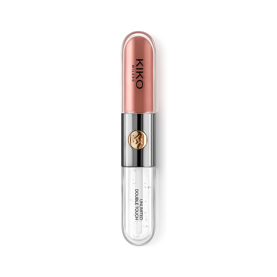 KIKO Milano Unlimited Double Touch dwuetapowa płynna pomadka do ust 103 Natural Rose 6ml