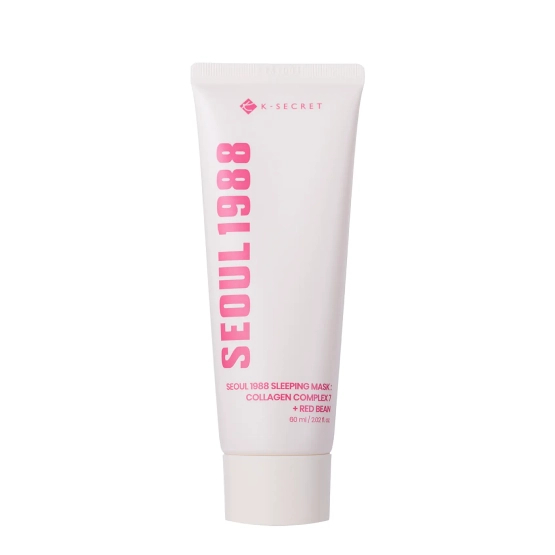 K-SECRET SEOUL 1988 Sleeping Mask : Collagen Complex 7 + Red Bean - Regenerująca Maska na Noc 60ml
