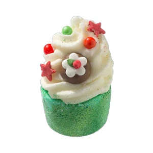 BOMB Cosmetics Kremowa babeczka do kąpieli Pudding it be Nice