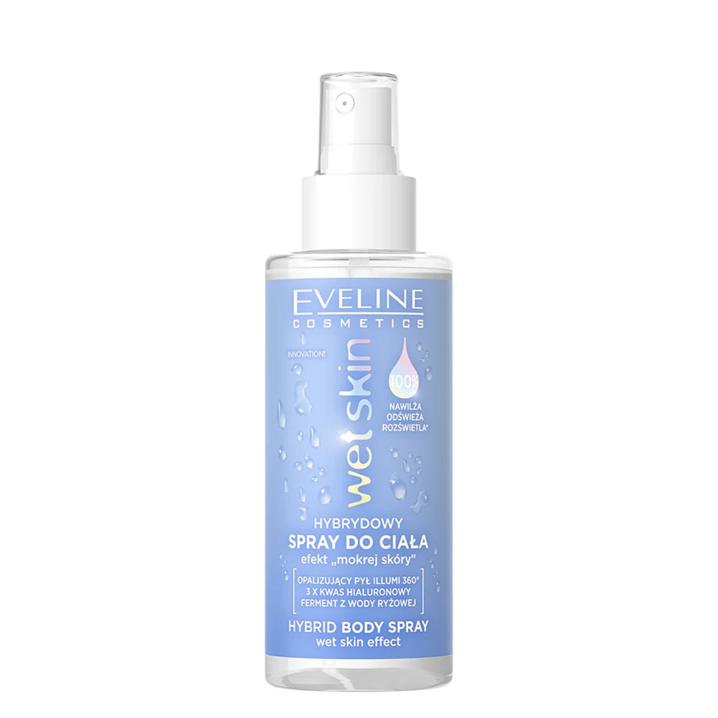 Eveline Cosmetics Wet skin Hybrydowy spray do ciała 150ml