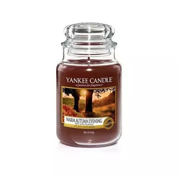 Yankee Candle ŚWIECA W SŁOIKU DUŻA Warm Autumn Evening