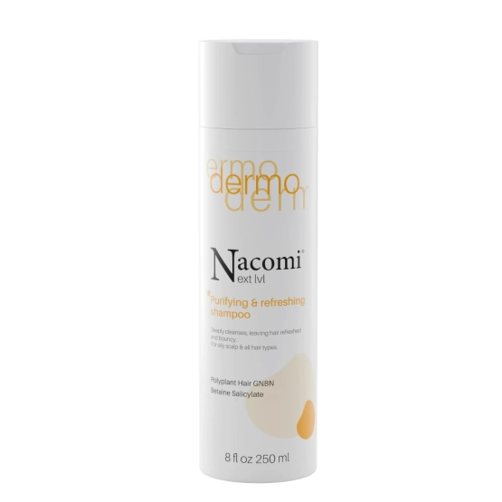 Nacomi Szampon do włosów - Oczyszczający & odświeżający 250ml