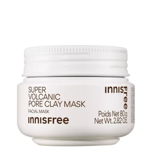 Innisfree Super Volcanic Pore Clay Mask - głęboko oczyszczająca maska glinkowa oczyszczająca pory 80ml