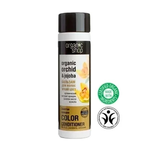 Organic Shop Balsam do włosów Złota Orchidea do włosów farbowanych OS44
