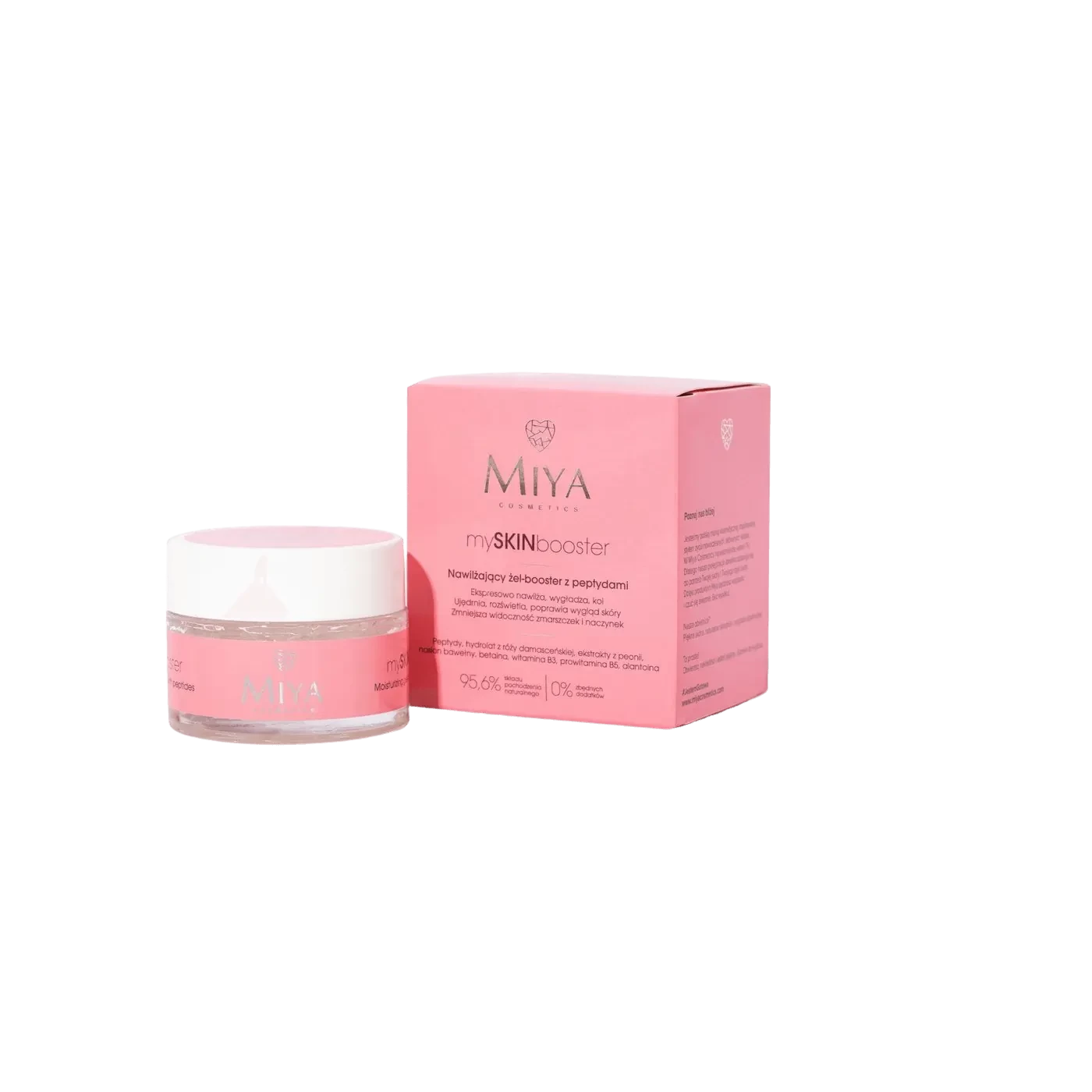 MIYA mySKINbooster Nawilżający żel-booster z peptydami 50 ml