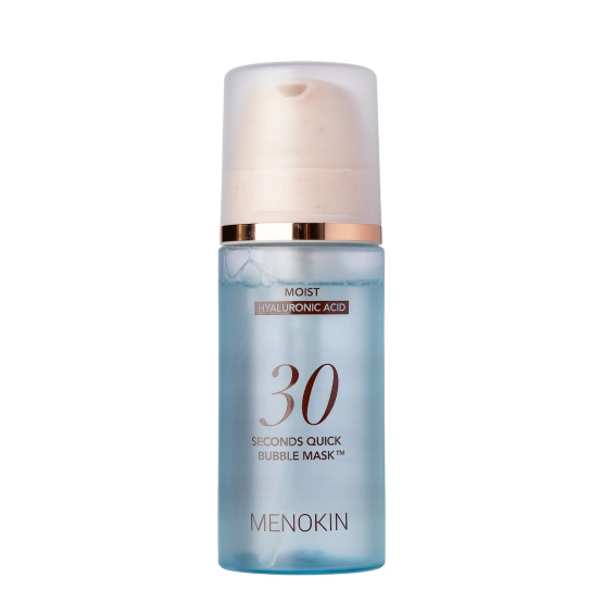 MENOKIN 30 Seconds Quick Bubble Mask Moist - Nawilżająca Maska do Twarzy w Piance z kwasem hialuronowym 95ml