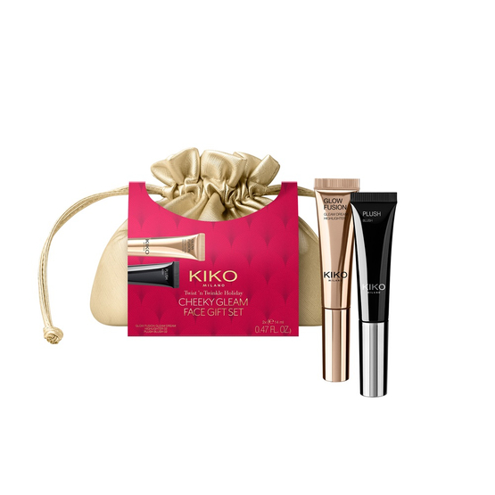 KIKO Milano Twist 'N Twinkle Holiday Cheeky Gleam Gift Set zestaw podarunkowy do twarzy