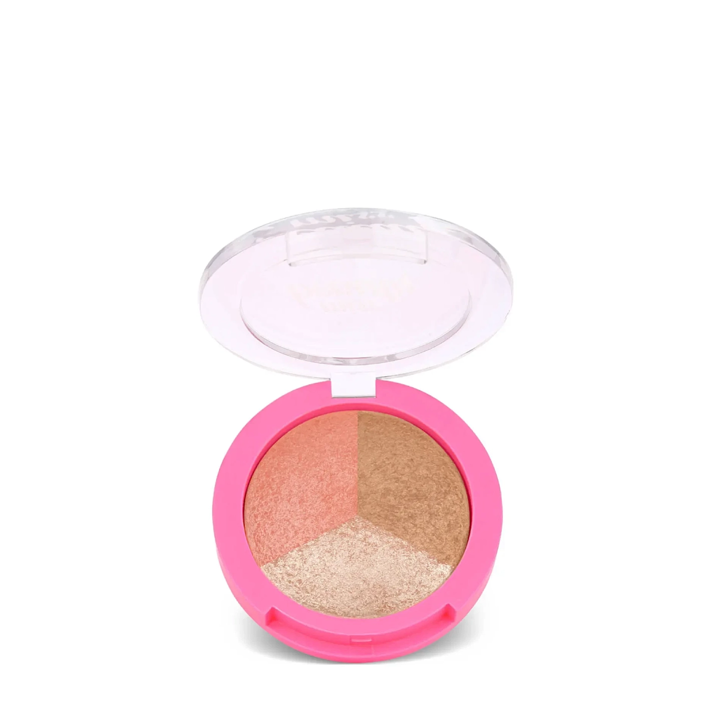 Golden Rose Miss Beauty Glow Baked Trio Puder do konturowania 3w1 
