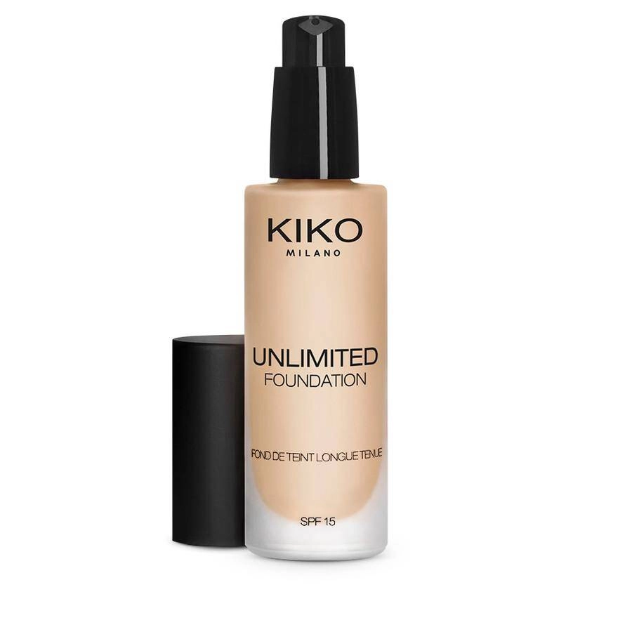 KIKO Milano Unlimited Foundation SPF 15 długotrwały podkład w płynie Neutral Gold 10 30ml