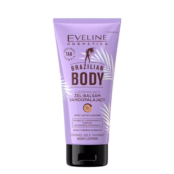 Eveline Cosmetics Brazilian Body Ujędrniający żel-balsam samoopalający 150ml