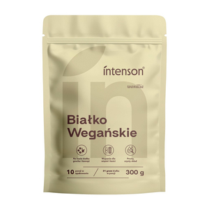 Intenson Białko Wegańskie o smaku waniliowym 300g
