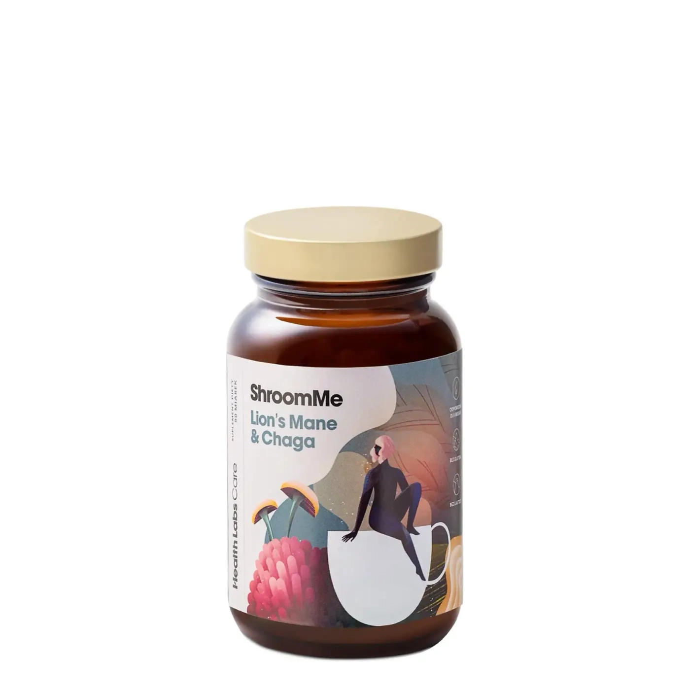 Health Labs Care ShroomMe Lion’s Mane & Chaga 90 porcji