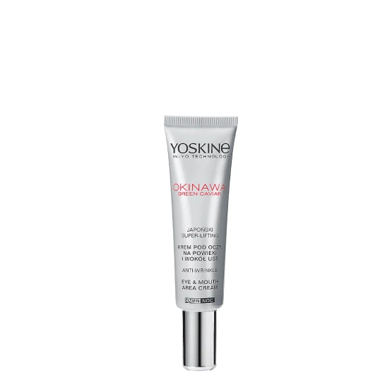 YOSKINE Okinawa Green Caviar krem przeciwzmarszczkowy pod oczy, na powieki i wokół ust 15ml