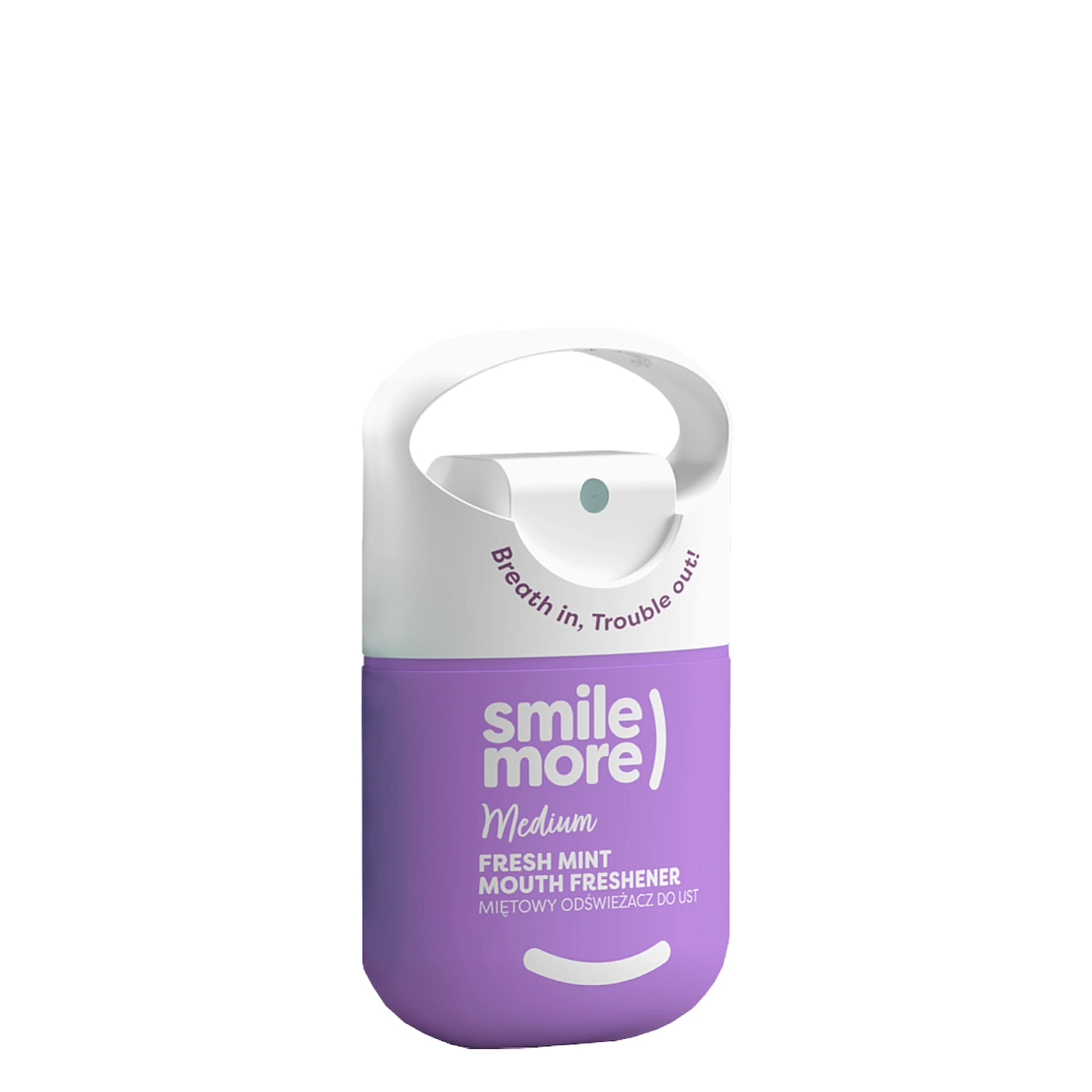 HISKIN SMILE MORE Miętowy odświeżacz do ust – Medium fresh mint 30ml