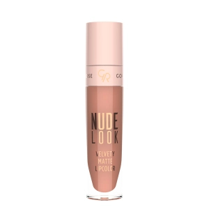 Golden Rose Velvety Matte Lipcolor - Nude Look Matowa pomadka do ust w płynie 01