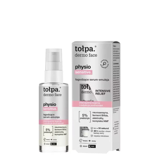 tołpa. dermo face physio łagodzące serum emulsja 45 ml