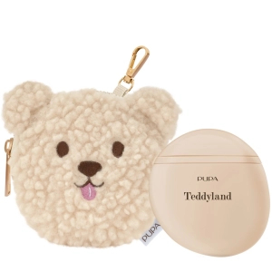 Pupa Milano Teddyland Krem do rąk z kosmetyczką - brelokiem - 002 Oat Milk and Vanilla, 10 ml