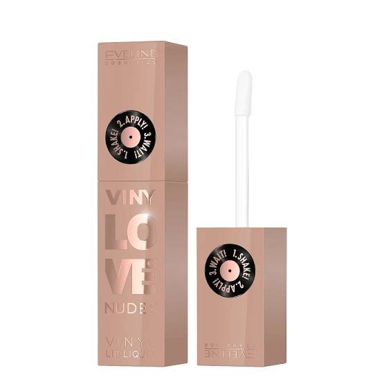 Eveline Cosmetics VinyLove Nudes Długotrwała pomadka płynna z efektem gloss - 11 Creamy 4ml