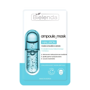 Bielenda Ampoule Mask Hialuron maska-ampułka w płacie 1 sztuka