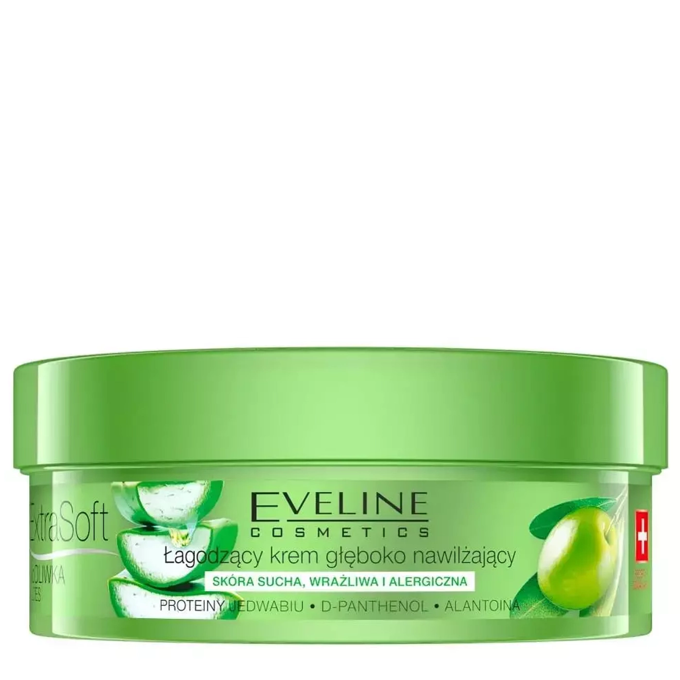 Eveline Cosmetics Ekstra Soft łagodzący krem głęboko nawilżający do twarzy i ciała 175ml