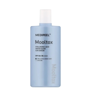 Medi-Peel Mooltox Hyaluronic Acid Water Glow Sun Serum SPF 50+ PA++++ - Nawilżające serum przeciwsłoneczne do twarzy z SPF50 50 ml
