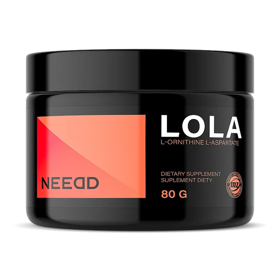 Needed LOLA L-Ornithine-L-Aspartate suplement diety w proszku 80g