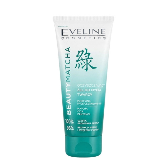 Eveline Cosmetics Beauty Matcha oczyszczający żel do mycia twarzy z matchą 150 ml