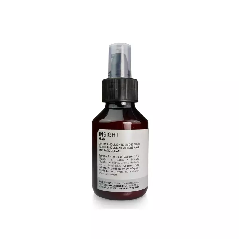 INSIGHT MAN Emollient Aftershave and Face Cream Krem po goleniu 100ml 