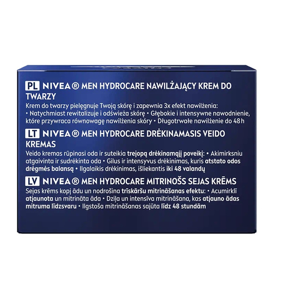 Nivea Men Hydrocare nawilżający krem do twarzy 50ml