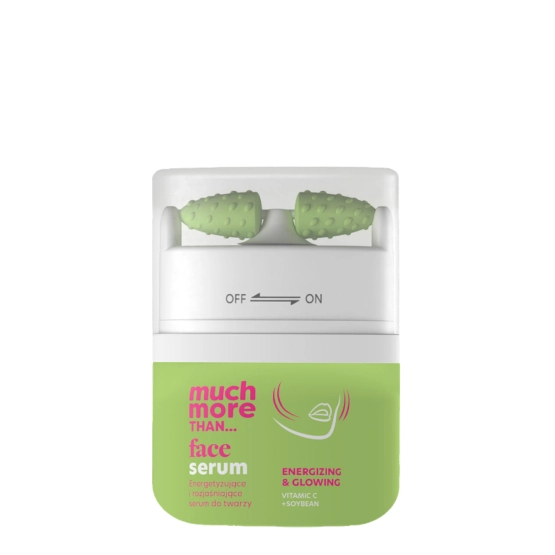 HISKIN MUCH MORE Rozjaśniające Serum do twarzy z witaminą C i fermentem sojowym 40ml