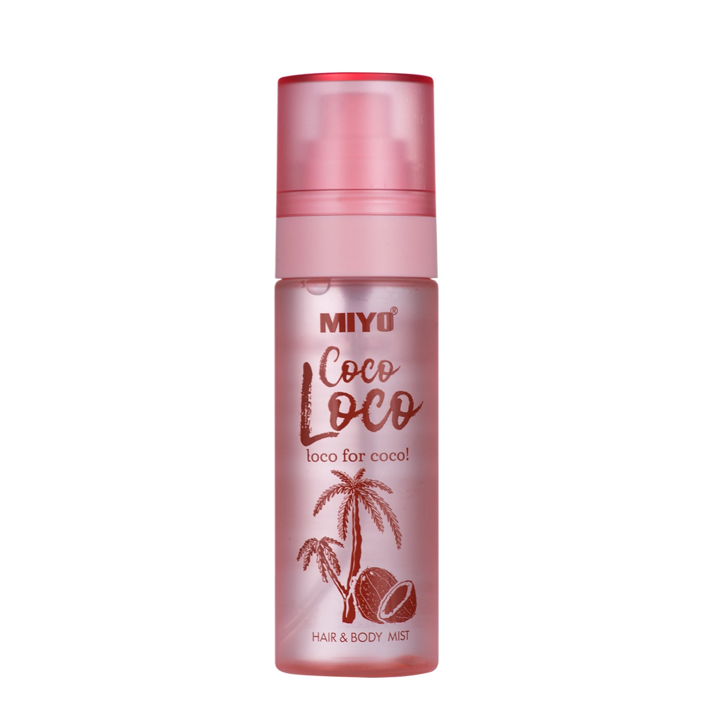 MIYO Hair & Body mist Coco Loco - Zapachowa mgiełka do ciała i włosów 80 ml