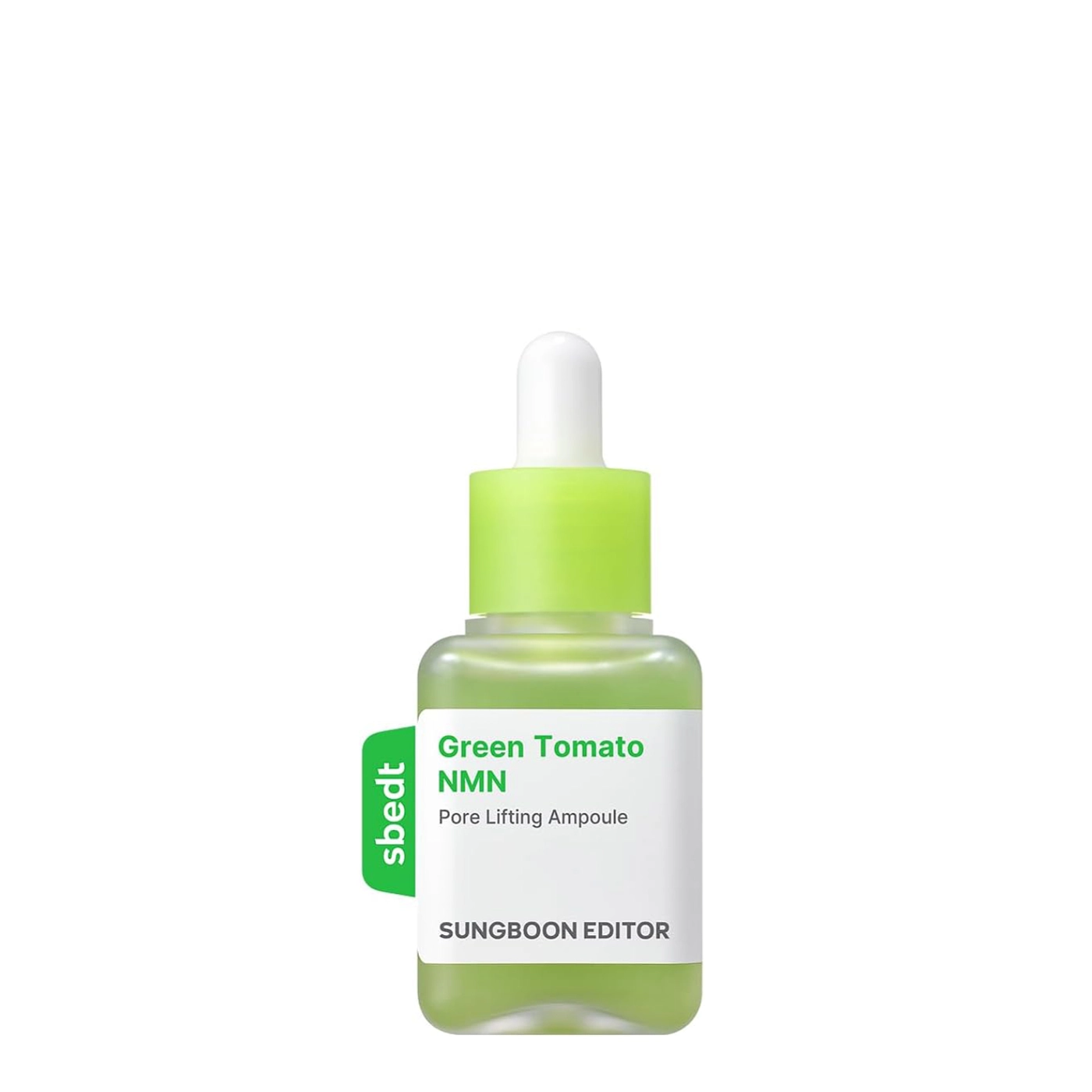 Sungboon Editor Green Tomato NMN Pore Lifting Ampoule - Ampułka liftingująca i zwężająca pory z ekstraktem z zielonego pomidora 40ml