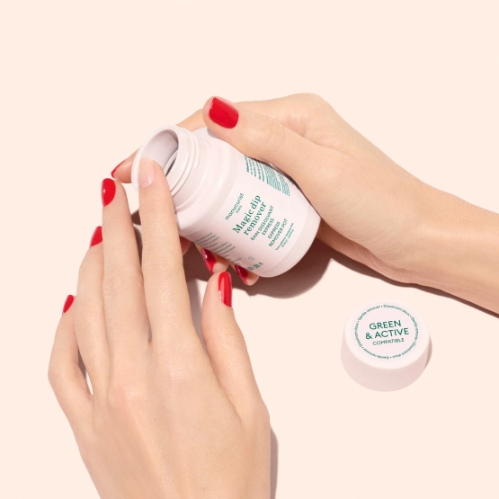 Manucurist Green Magic Dip Remover Express nail polish remover balm 70 ml