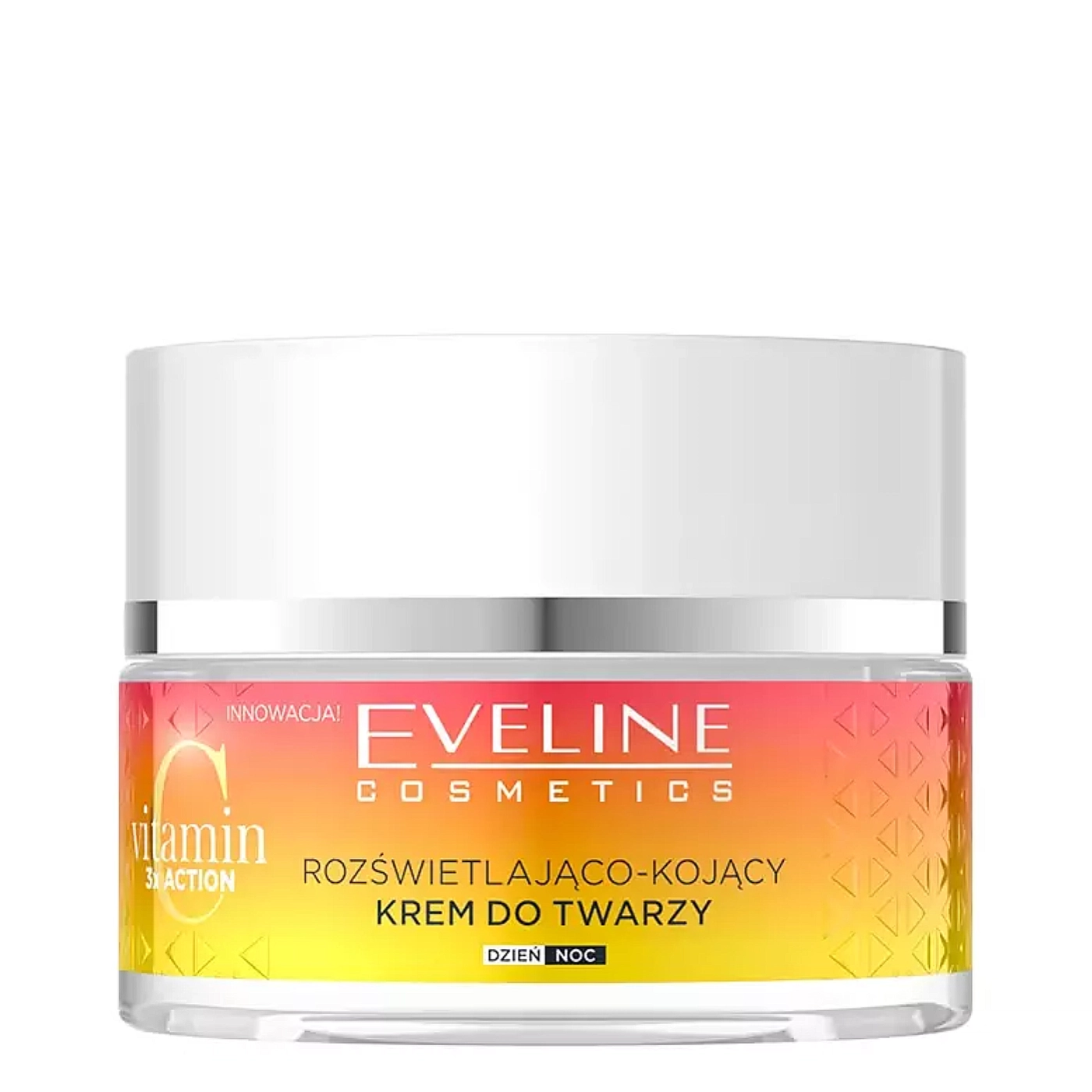 Eveline Cosmetics VITAMIN C 3X ACTION Rozświetlająco-kojący krem do twarzy 50ml