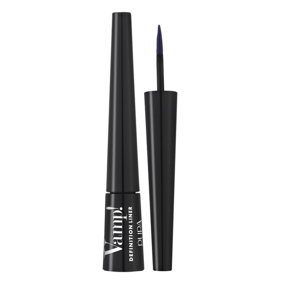 Pupa Milano Vamp! Definition Liner eyeliner w płynie 300 Deep Blue 2.5ml