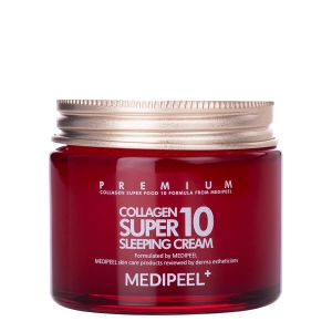 Medi-Peel Collagen Super 10 Sleeping Cream - intensywnie regenerujący krem na noc 70ml