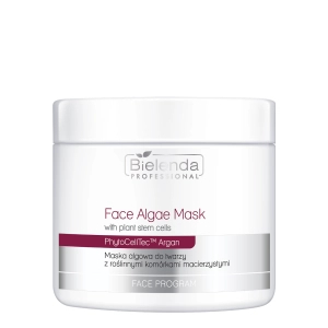 Bielenda Professional Face Algae Mask - Maska algowa do twarzy z komórkami macierzystymi PhytoCellTec TM Argan 190 g