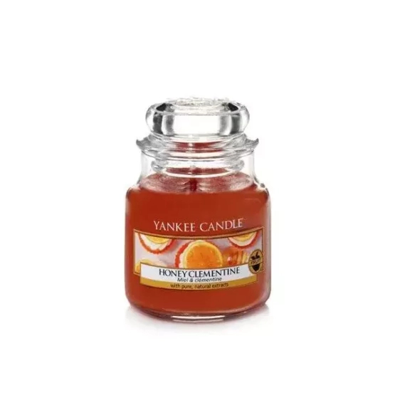 Yankee Candle ŚWIECA W SŁOIKU MAŁA Honey Clementine