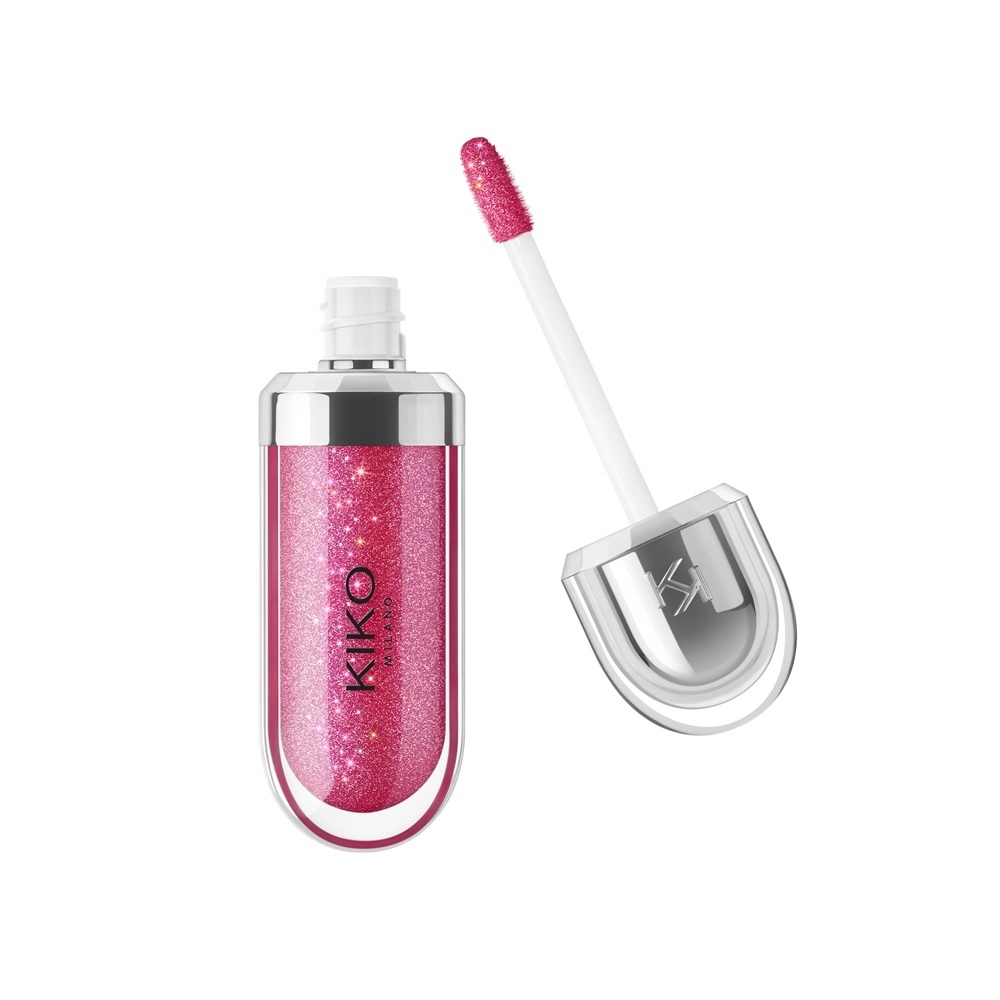 KIKO Milano 3D Hydra Lipgloss zmiękczający błyszczyk do ust z efektem 3D 10 Sparkling Strawberry 6.5ml