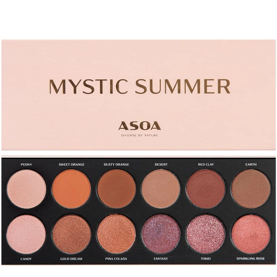 asoa Paleta cieni mineralnych MYSTIC SUMMER
