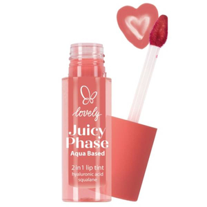 Lovely Juicy Phase Aqua Based 2 in 1 Lip Stain tint do ust 02 4g