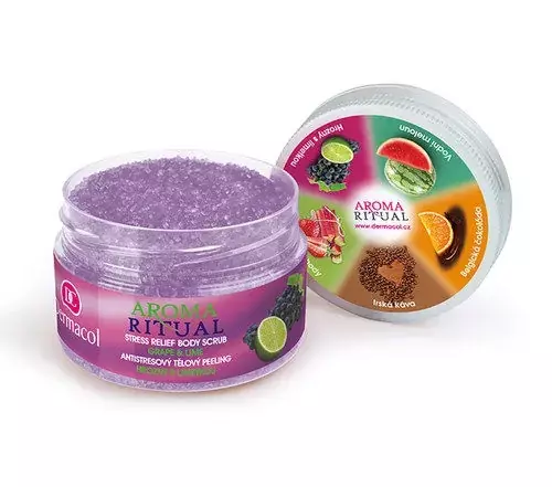 Dermacol Aroma Ritual Body Scrub Peeling do ciała Grape and Lime