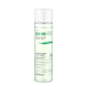Medi-Peel Phyto Cica-Nol B5 AHA BHA Vitamin Calming Toner - Rewitalizujący Tonik Przeciw Stanom Zapalnym 150ml