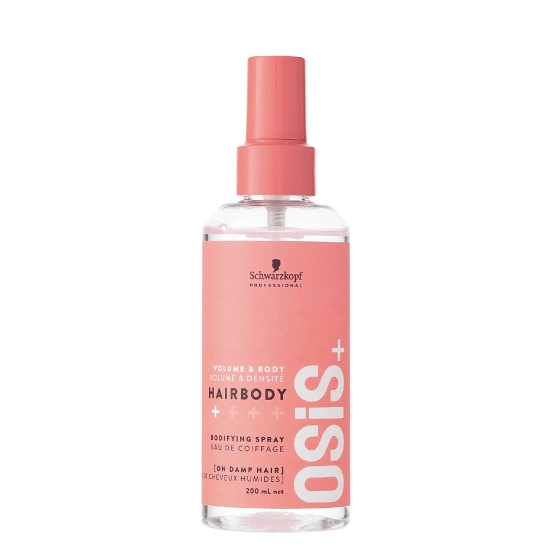 Schwarzkopf Professional Osis+ Hairbody Volume Spray - Modelujący spray nadający objętość włosom 200 ml
